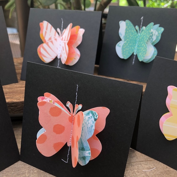 Mini Blank Note Cards-Paradise Crush Color Scheme - Picture 5 of 8
